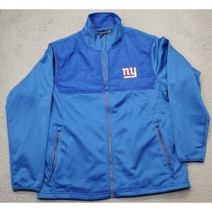 NFL New‎ York Giants Dunbrooke Jacket Football Mens M Blue Long Sleeve Full Zip